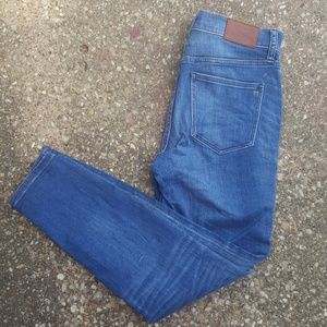 Madewell High Riser Crop Skinny Jeans 28